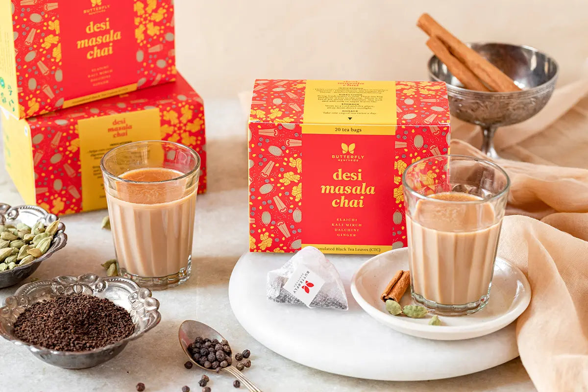 CTC Desi Masala Chai - Butterfly Ayurveda