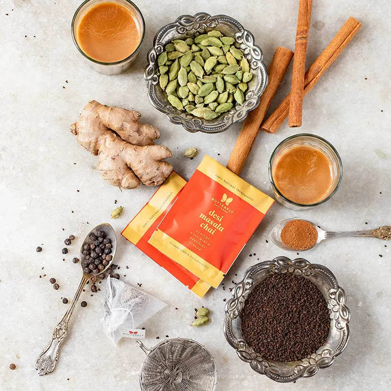 Behind the Scenes: How Butterfly Ayurveda Manufactures Desi Masala Chai?
