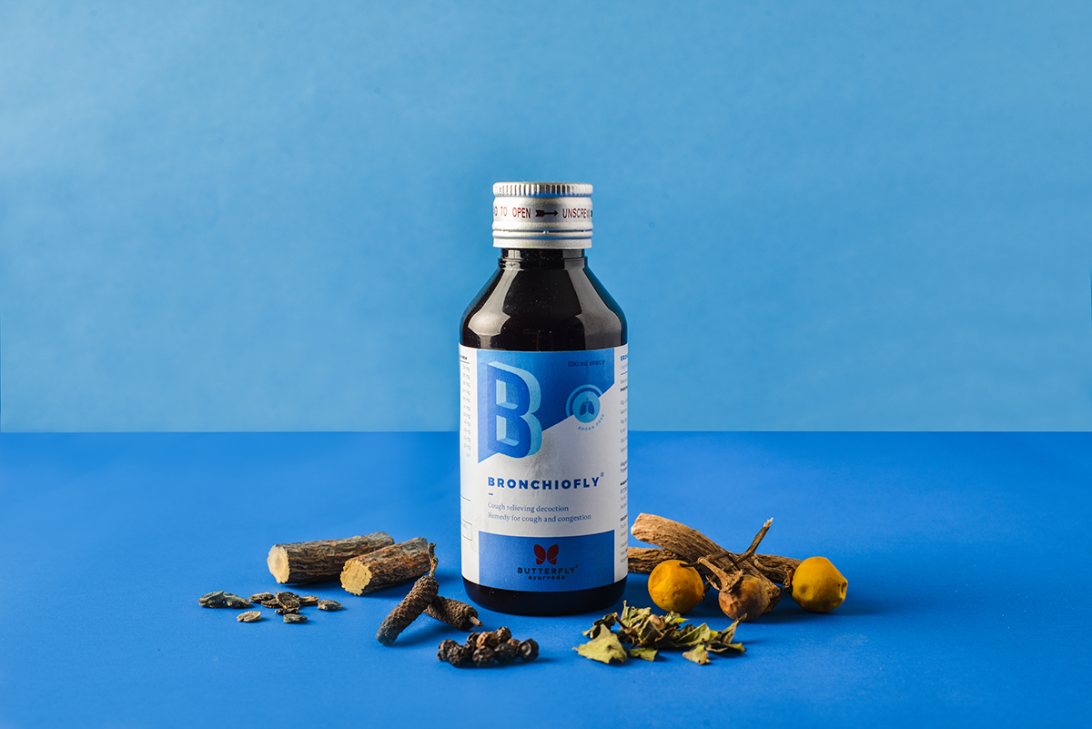 Is a Cough Disrupting Your Life? Explore Butterfly Ayurveda's Sugar-free Syrup for Natural Relief, An Ayurvedic Cough Syrup!