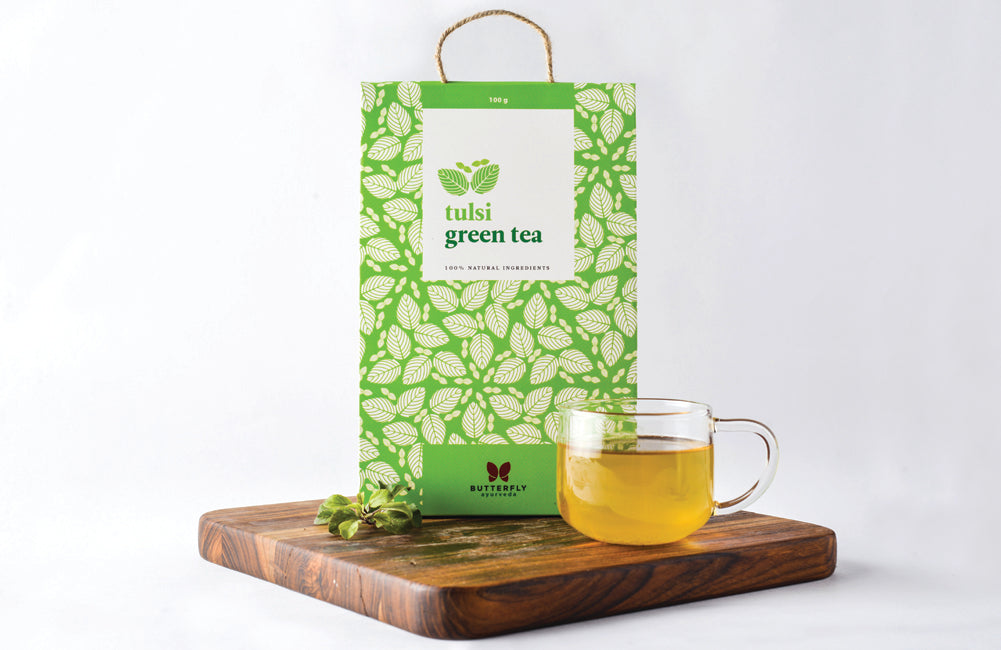 Holy Basil With Green Tea-Benefits