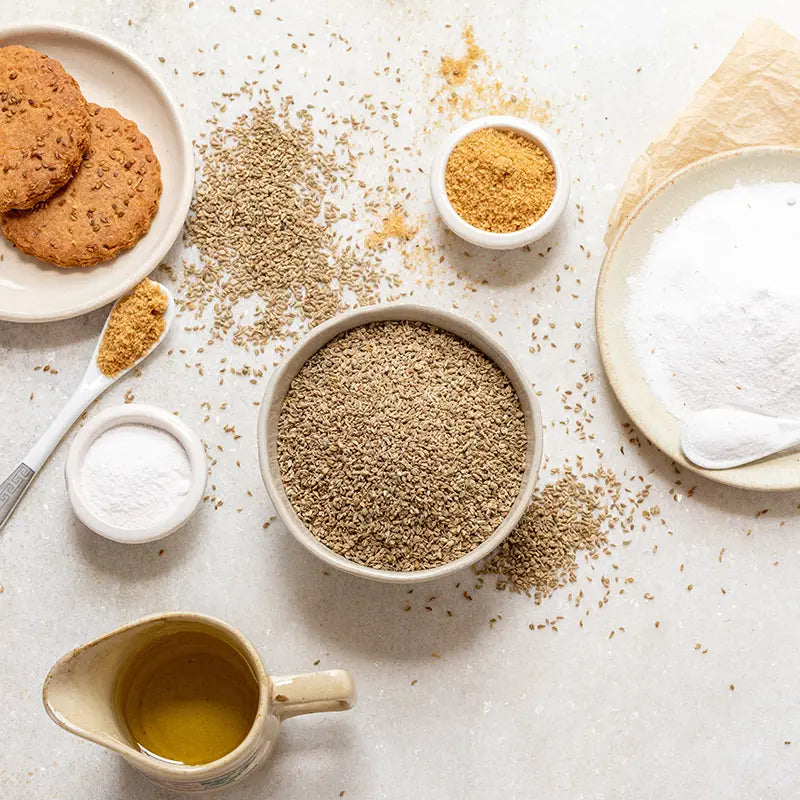 Ajwain Cookies Ingredients