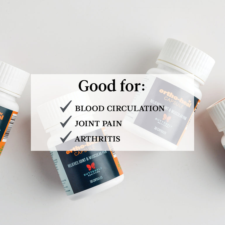 Buy OrthoHeal Capsules for arthritis Butterfly Ayurveda