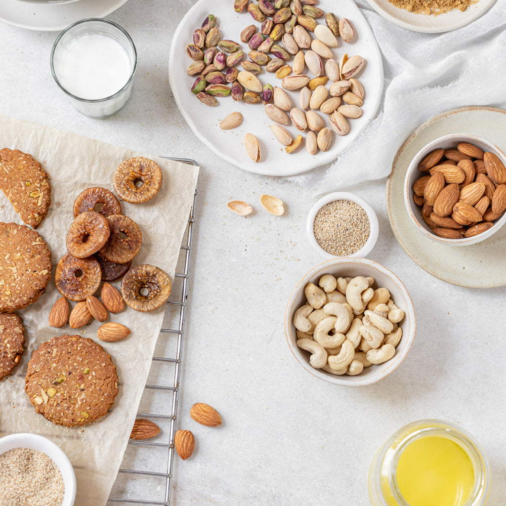 Fruit & Nut Cookies Ingredients